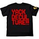 超時空要塞マクロス ヤックデカルチャーＴシャツ/ブラック-M