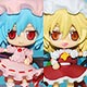 東方 スーパーデフォルメシリーズ 03 SCARLET DEVIL レミリア×フランドール (2体セット)