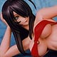 一騎当千 関羽雲長 水着４・赤水着ver. 完成品フィギュア
