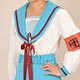 涼宮ハルヒの憂鬱 県立北高校女子制服 セーラージャケット/レディース-XL