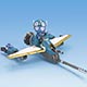 ケロロ軍曹プラモコレクション 空賊王+ドロスカイ