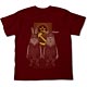 ウサビッチ ミリツィア Ｔシャツ/バーガンディ-XL
