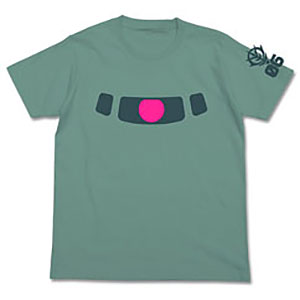機動戦士ガンダム ザク モノアイ蓄光Tシャツ/モス-XL（再販