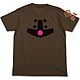 機動戦士ガンダム アッガイ モノアイ蓄光Ｔシャツ/ダークブラウン-XL