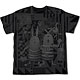 ウサビッチ オールプリントＴシャツ/ブラック-S