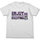 ベルセルク エンジョイ＆エキサイティングＴシャツ/ホワイト-M