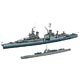 スケール限定シリーズ 1/700 日本潜水艦伊-58後期型＆アメリカ海軍重巡洋艦インディアナポリス プラモデル