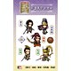 真・三國無双6 クリアステッカー （曹丕・孫権・劉禅・司馬懿・馬超）