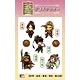 真・三國無双6 クリアステッカー （甘寧・凌統・関羽・関索・鮑三娘）