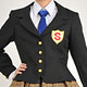 パンティ＆ストッキングwithガーターベルト ダテンシティ学園制服 ジャケットセット ストッキングver./レディース-S