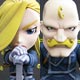 メタルボーイヒーローズ アレックス・ルイ・アームストロング＆オリヴィエ・ミラ・アームストロング 未塗装組立フィギュア