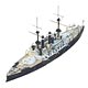 シールズモデルズ 1/700 日本海軍戦艦 八島 プラモデル