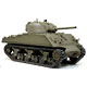 1/6 WW.II アメリカ軍 M4A3 シャーマン 75mm砲型 塗装済完成品
