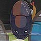夏目友人帳 アクセサリーホールシール 黒ニャンコ
