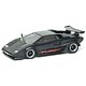 ハンドメイドモデルカー 1/43 メタリックブラック ケーニッヒ ランボルギーニ カウンタック LP500S