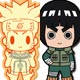 D4 NARUTO -ナルト- 疾風伝 ラバーキーホルダーコレクション Vol.3　8個入りBOX