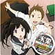 CD アニメ『氷菓』ラジオ「古典部の屈託」OP「アップデイトご一緒に」ED「いつか僕らのエピローグ」/ 千反田える、福部里志
