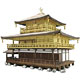 木製建築模型 1/100 鹿苑寺 金閣