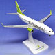 ワールドエアクラフトコレクション ダイキャストエアクラフトモデル 1/400 ソラシドエアSolaseed Air 737-800 JA801X