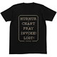 ウィザードリィ ねんじろ！Ｔシャツ/ブラック-XL