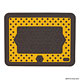 マンホールコースター 消火栓（四角/黄）