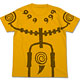 NARUTO -ナルト- 疾風伝 九尾チャクラモードＴシャツ/ゴールド-S