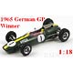 スパーク レジンモデル 1/18 ロータス 33 1965年 ドイツGP 優勝 ＃1 J.Clark 『1965年ワールドチャンピオン』