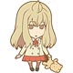 みなみけ ただいま ラバーストラップ 千秋