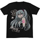 初音ミク CHAN×CO ver. STAR Ｔシャツ/ブラック-M
