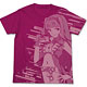 THE IDOLM＠STER(アイドルマスター) アニメ 四条貴音 オールプリントＴシャツ/アーガイルパープル-L