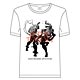 ジョジョの奇妙な冒険 ジョセフ＆シーザー Tシャツ ホワイトM