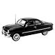 アメリカンヘリテイジモデル 1/43 1950 Ford 2-Door Sedan (Black) w/Fender Skirts