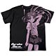 とある科学の超電磁砲（レールガン） 白井黒子 Ｔシャツ/ブラック-XL