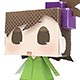 グラフィグ245 ぷちます！ プチ・アイドルマスター こまみ（ペーパークラフト）