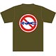 天元突破グレンラガン 標識Tシャツ シモン穴掘り禁止/オリーブ-XL