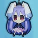 東方プロジェクト 茜屋ラバー・キーホルダー うどんげ 単品
