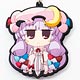 東方プロジェクト 茜屋ラバー・キーホルダー パチュリー 単品