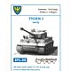 1/35スケール 金属製可動履帯シリーズ ティーガーI(初期型)