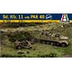 プラモデル 1/72 Sd.Kfz.11 with PAK 40（3tハーフトラックとPAK40対戦車砲）