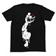 ダンガンロンパ 希望の学園と絶望の高校生 THE ANIMATION モノクマ ステンシル Ｔシャツ/ブラック-M