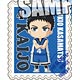 黒子のバスケ ダブルチャームキーホルダー「笠松幸男」