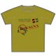 ストライクウィッチーズ2 国籍マーク ミリタリーＴシャツ ロマーニャ Lサイズ