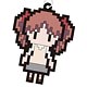 とある科学の超電磁砲(レールガン)S ドット絵ラバー根付 白井黒子