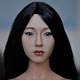 Kumik 1/6 女性ヘッド KM13-021　単品