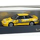 レジンモデル 1/43 スバル レガシィ 10万キロ速度記録車 3号車 イエロー