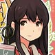 艦隊これくしょん -艦これ- ロングタペストリー第2弾（赤城）