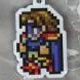 ファイナルファンタジー オール ザ ブレイベスト メタルキーチェーン 青魔道士