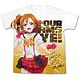 ラブライブ！ 高坂穂乃果 フルグラフィックＴシャツ/ホワイト-M