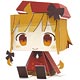 グラフィグ 330 ファンタジスタドール 鵜野うずめ（ペーパークラフト）