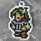 ファイナルファンタジー オール ザ ブレイベスト メタルキーチェーン 吟遊詩人